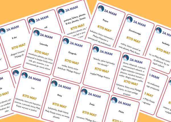 Ja mam… Kto ma…? "MAŁY KSIĄŻĘ"