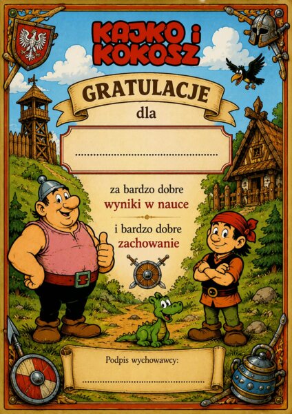 Wklejki do książek na zakończenie roku klasy 4-6