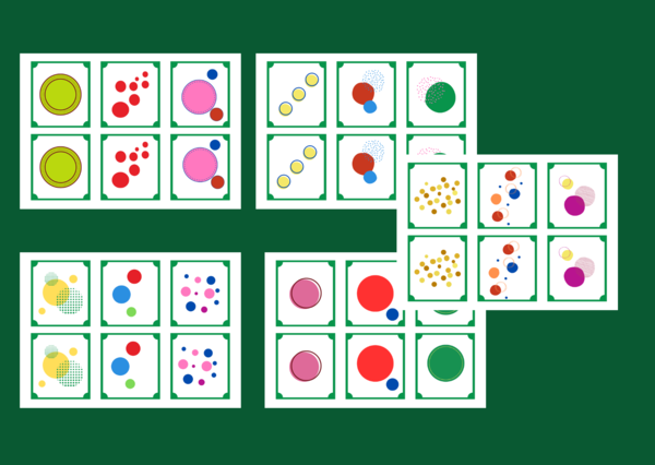 DZIEŃ KROPKI – memory – 30 szt. - wersja 1