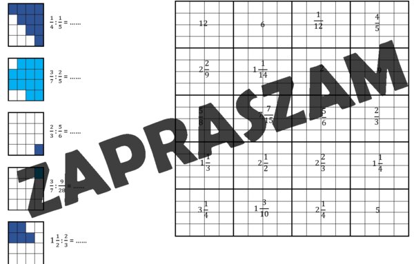 Kodowanie dla dzieci - dzielenie ułamków