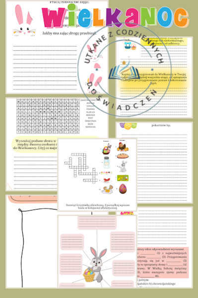 Wielkanocne karty pracy – gotowy zestaw do ciekawych i angażujących lekcji