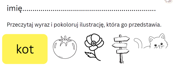 Czytanie ze zrozumieniem klasa 1 i zerówki