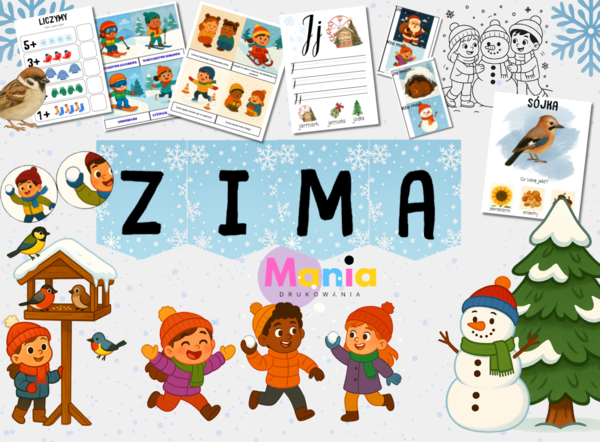 Zima - ponad 150 stron