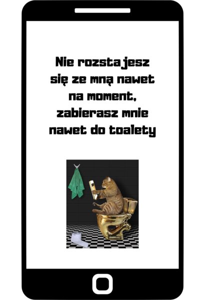 Uzależnienie od telefonu - gazetka