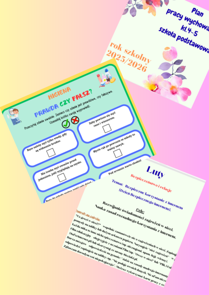 Plan pracy wychowawcy kl. 4-5 – styczeń - luty