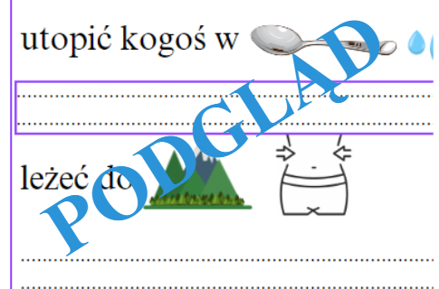 Związki frazeologiczne - rebusy