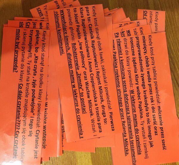 Zemsta - test na uważność