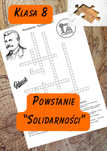 Historia 8. Powstanie "Solidarności" - krzyżówka