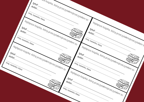 Najlepsza książka - ranking - BIBLIOTEKA - polecajki czytelników