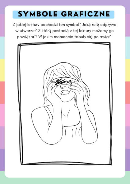 Jak skutecznie powtórzyć treści lektur z klas IV–VIII? Poznaj zestaw kart „Symbole graficzne”