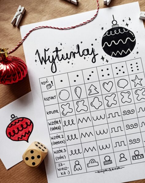 Boże Narodzenie - gra "WYTURLAJ BOMBKĘ"