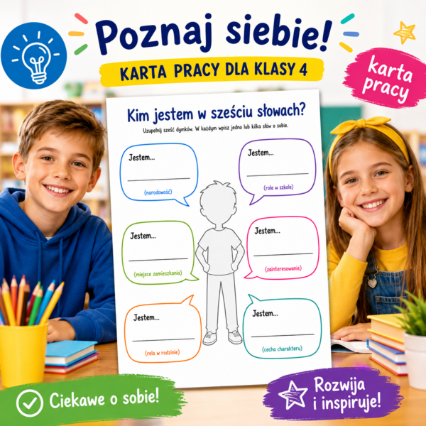 Kim jestem w sześciu słowach?