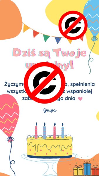 Dyplom urodzinowy dla przedszkolaka