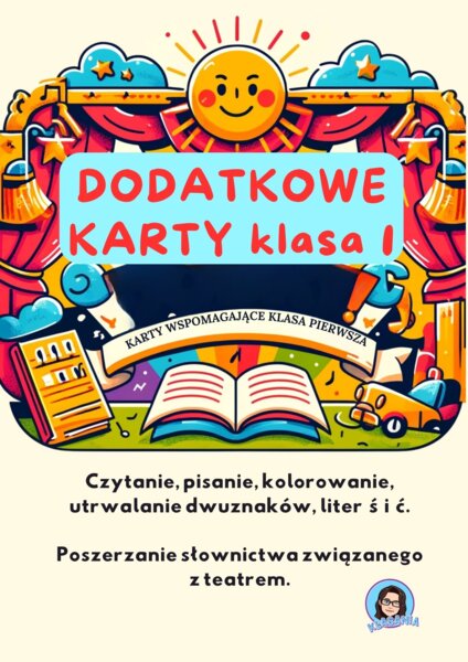 Klasa 1 - dodatkowe karty wspomagające