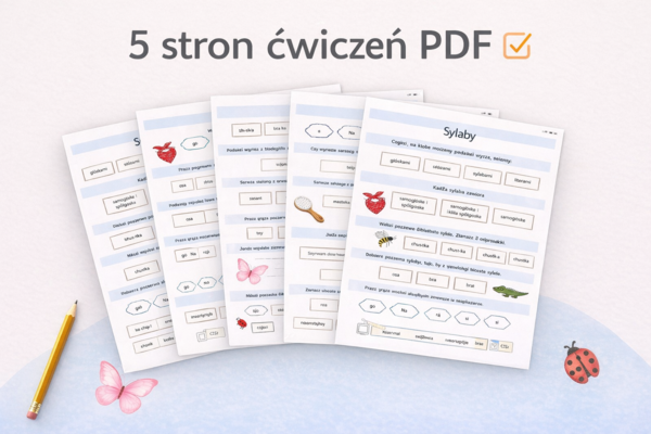 SYLABY [Karta pracy, sprawdzian]