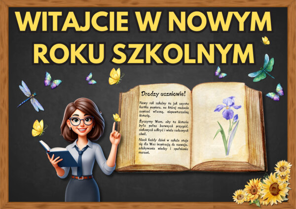 WITAJCIE W NOWYM ROKU SZKOLNYM - gazetka