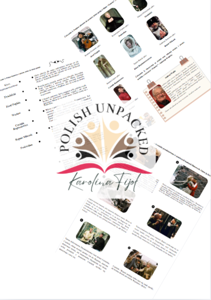 Karta pracy + odpowiedzi do filmu "Zemsta" reż. Andrzej Wajda, egzamin ósmoklasisty język polski