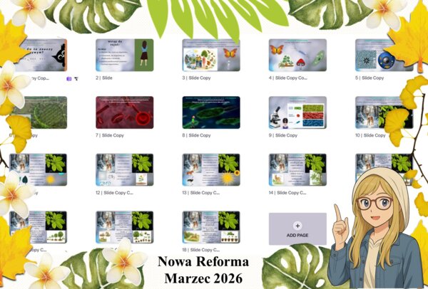 Prezentacja multimedialna w genial.ly do edycji „Co to znaczy być żywym?” wykonana na podstawie podręcznika „Przyroda” Nowa Era. Przyroda 4. Dział „Jak działają organizmy?”.