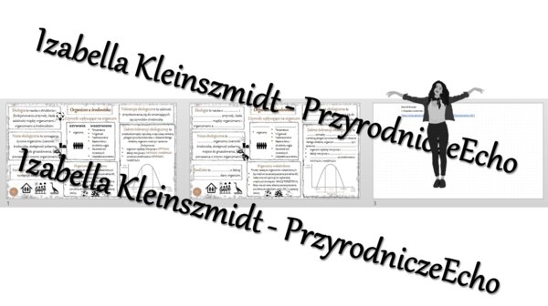 Minizestaw na temat „Organizm a środowisko”– sketchnotka + karta pracy w power point + gratisowy link do prezentacji multimedialnej niekomercyjnej wykonanej w genial.ly do indywidualnego pobrania i użycia do celów niekomercyjnych. Biologia 8, „Ekologia”