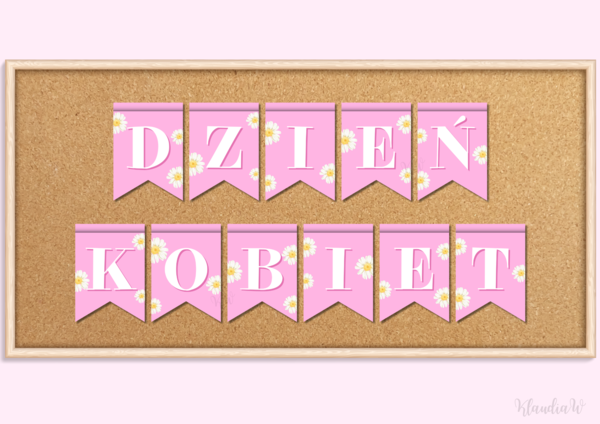 Girlanda na Dzień Kobiet (PDF)