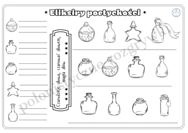 Poetyckie eliksiry - środki artystyczne/stylistyczne