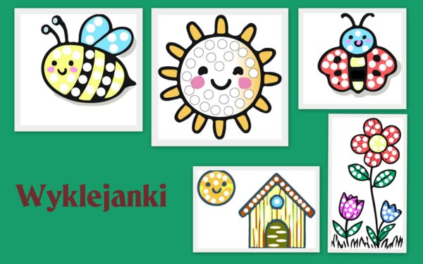 Wyklejanki wiosna