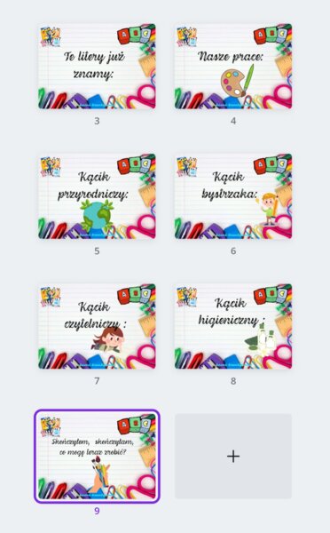 Plansze do dekoracji