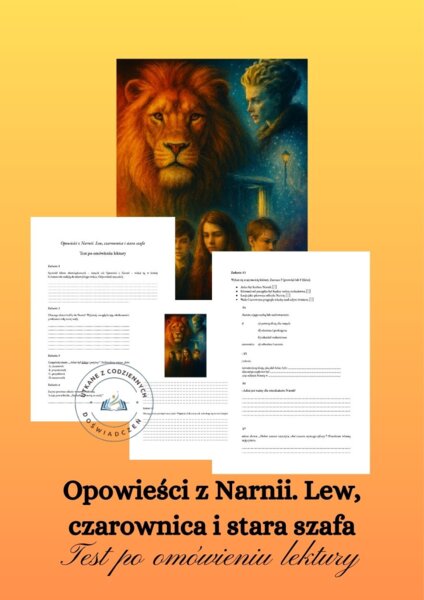 Opowieści z Narnii. Lew, czarownica i stara szafa Test po omówieniu lektury