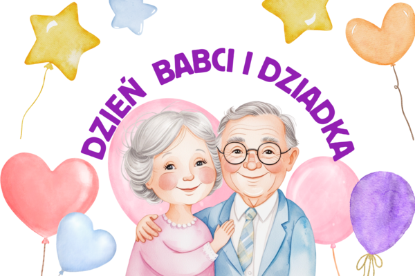 Gazetka ścienna na Dzień Babci i Dziadka | Dekoracja szkolna – możliwość własnej aranżacji