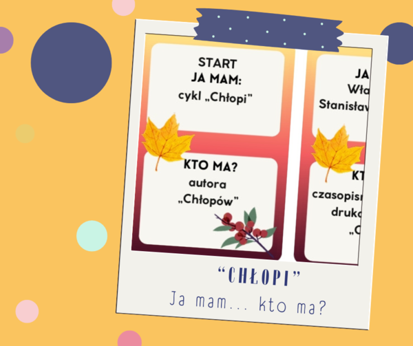 "Chłopi" - gra z serii "Ja mam... kto ma?"