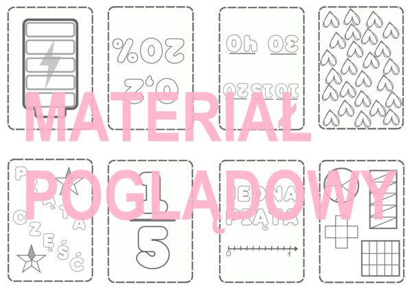 Książeczka ułamkowa - jedna piąta. Ułamki zwykłe - klasa 4,5