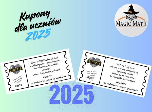 Kupony dla uczniów 2025