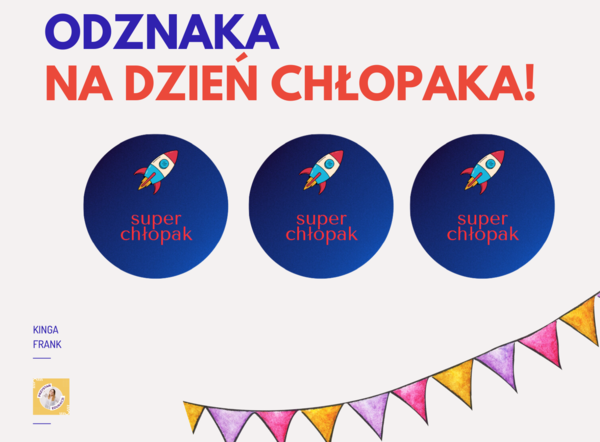 🎖️ Odznaka na Dzień Chłopaka 🎖️