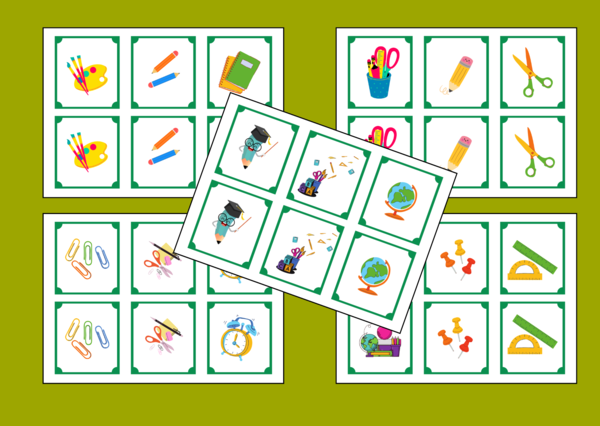 POWRÓT DO SZKOŁY - szkoła – memory – 30 szt.