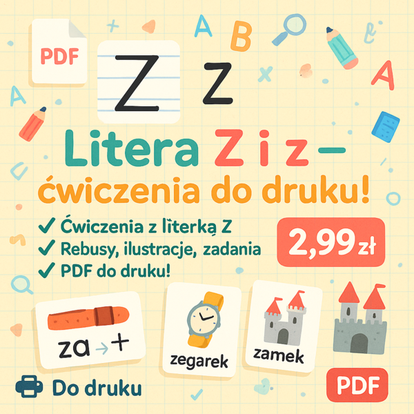 Z i z. Karta pracy. Sprawdzian