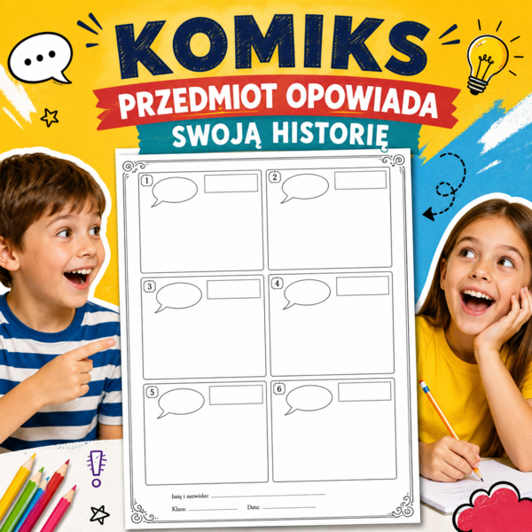 Komiks: Przedmiot opowiada swoją historię