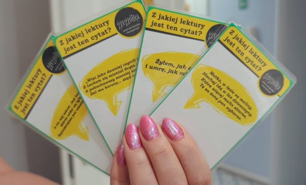 W cieniu lektur - gra dydaktyczna dla klas 7-8