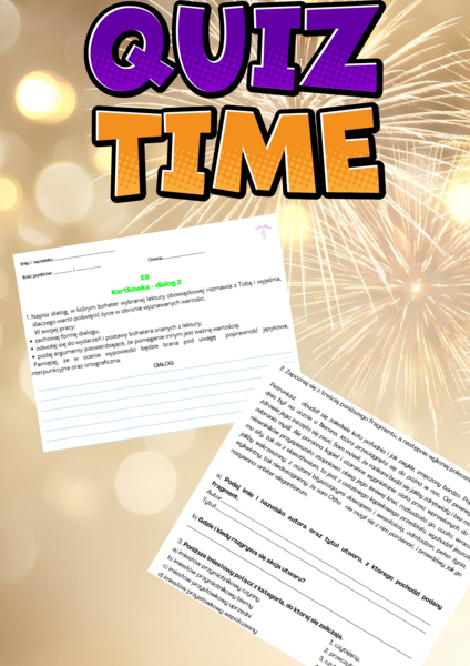 Kartkówka E8 - dialog 2