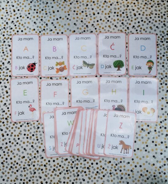 Ja mam, kto ma ? - alfabet