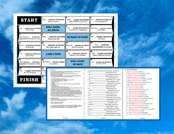 PRESENT CONTINUOUS 04 – irytacja