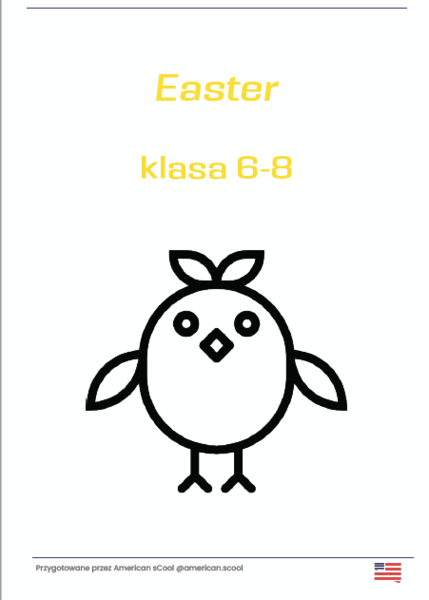 Easter exercises klasa 6-8