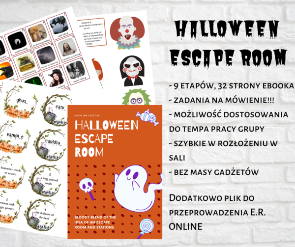 Halloween Escape Room A1+ - B2