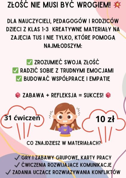 Złość nie musi być wrogiem 1-3