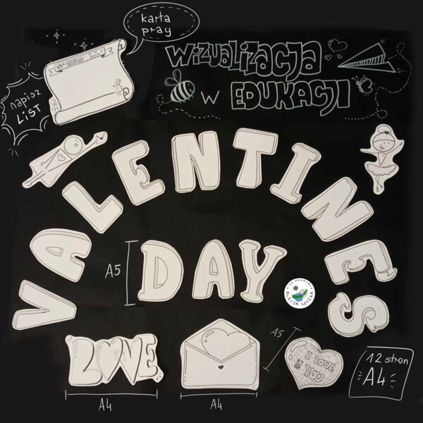 VELENTINE'S DAY - gazetka ścienna