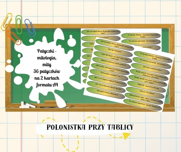 MITY MITOLOGIA PATYCZKI PYTANIA