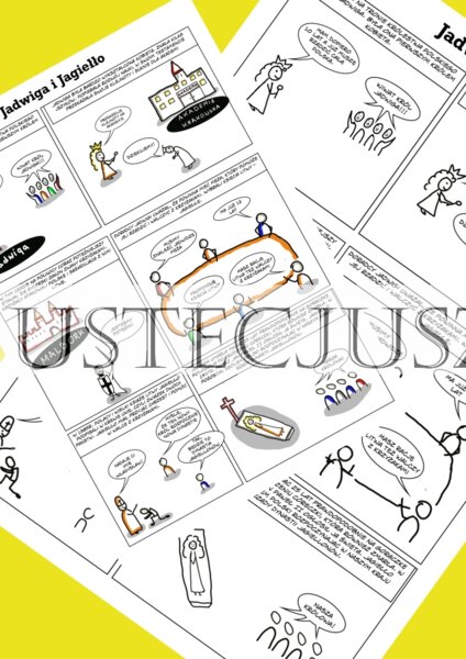 Jadwiga i Jagiełło - komiks