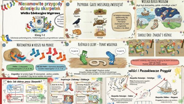 Odkryj Magię Skarpetek! Kompleksowy Pakiet Edukacyjny