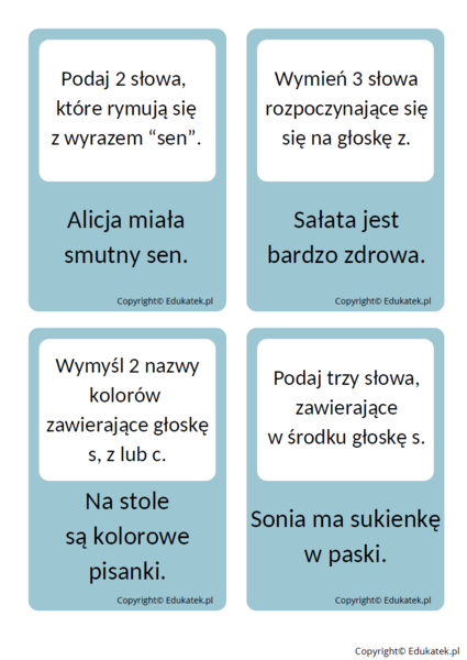Logopedyczne wyzwania- utrwalanie głosek szumiących i syczących