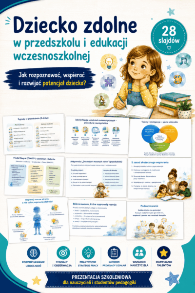 Dziecko zdolne w przedszkolu i edukacji wczesnoszkolnej
