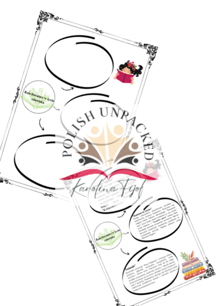 Karta pracy motyw roli literatury w życiu człowieka + odpowiedzi, egzamin ósmoklasisty